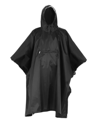 Lixada Hooded Rain Poncho