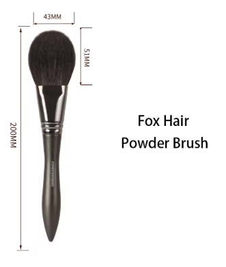 CHICHODO Fox Hair Powder Brush