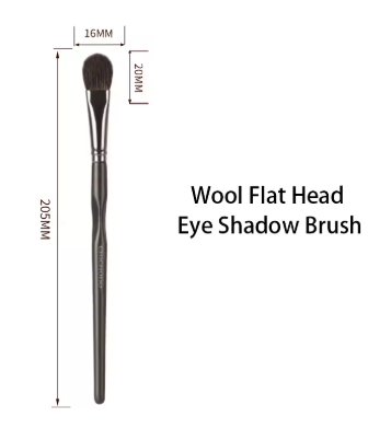 CHICHODO Wool Flat Head Eye Shadow Brush