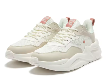 361 Degrees Yunshu 30 Womens Breathable Mesh Leather Sneakers